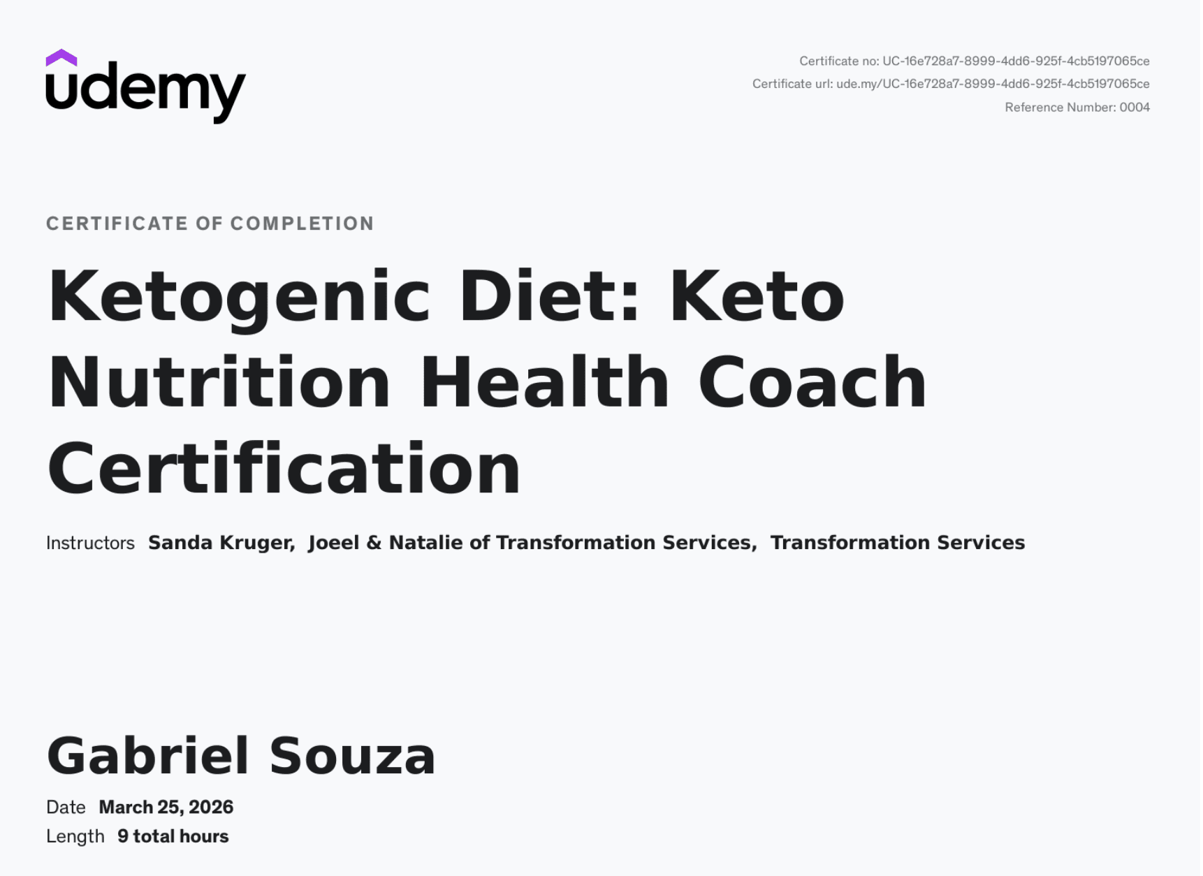Ketogenic Diet: Keto Nutrition Health Coach Certification