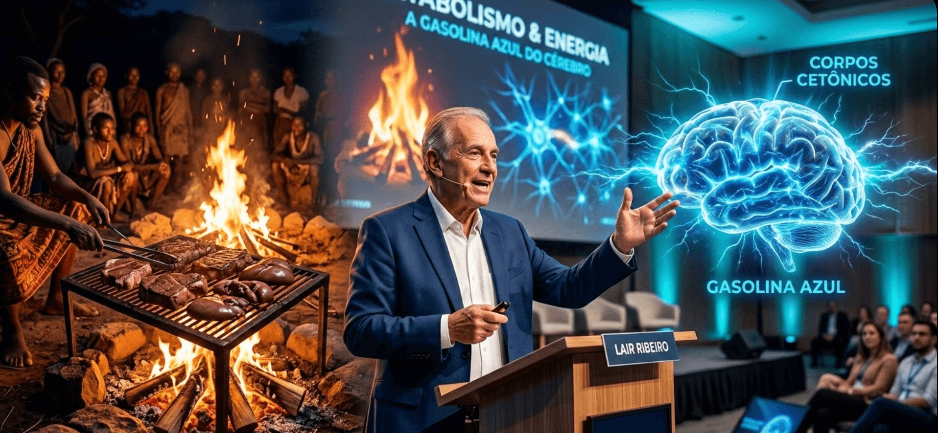 Dr. Lair Ribeiro: A Dieta Cetogênica é a nossa Herança Biológica e Ancestral