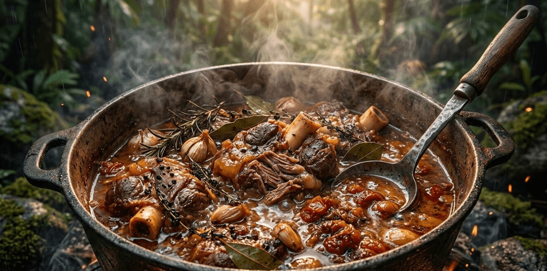 Músculo com Molho de Tomate e Vinho