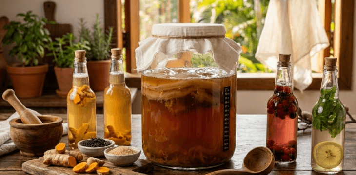 Kombucha Caseira