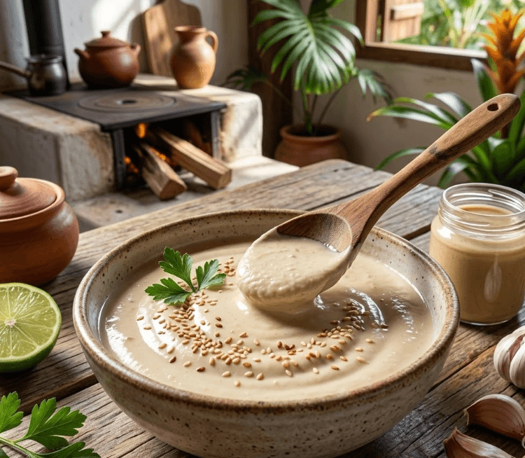 Molho de Tahine Cremoso
