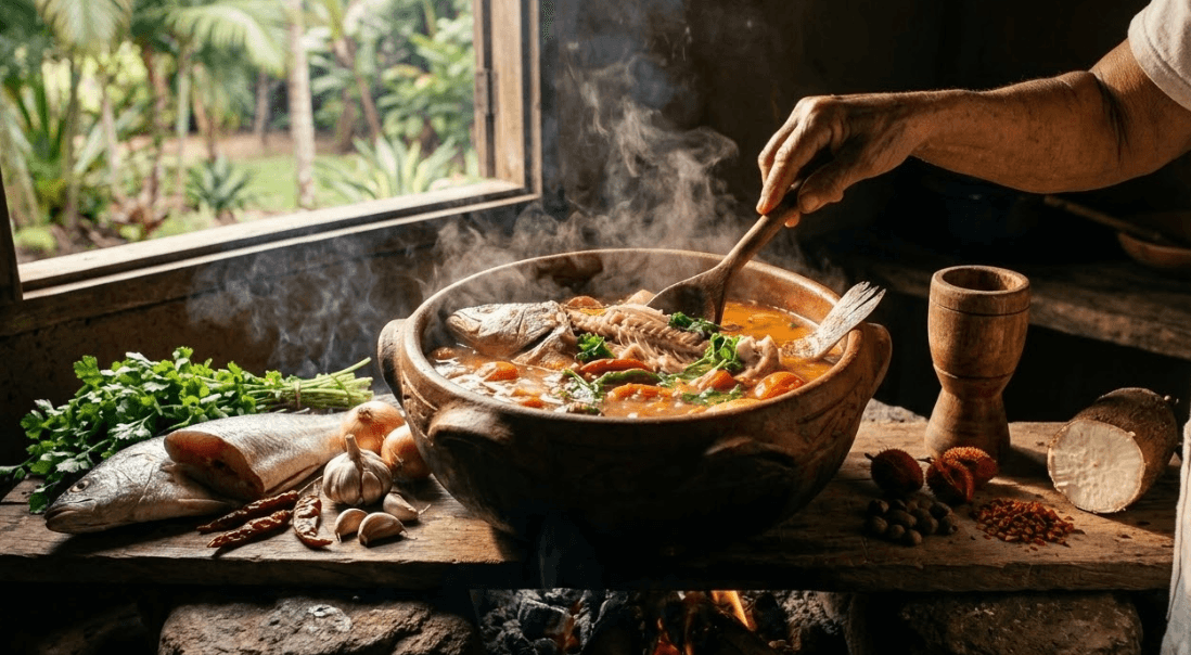 Caldo de Peixe Rápido
