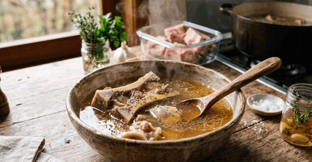 Caldo de Ossos Básico (Bone Broth)