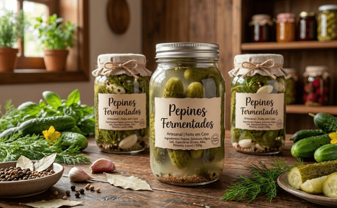 Pepinos Fermentados