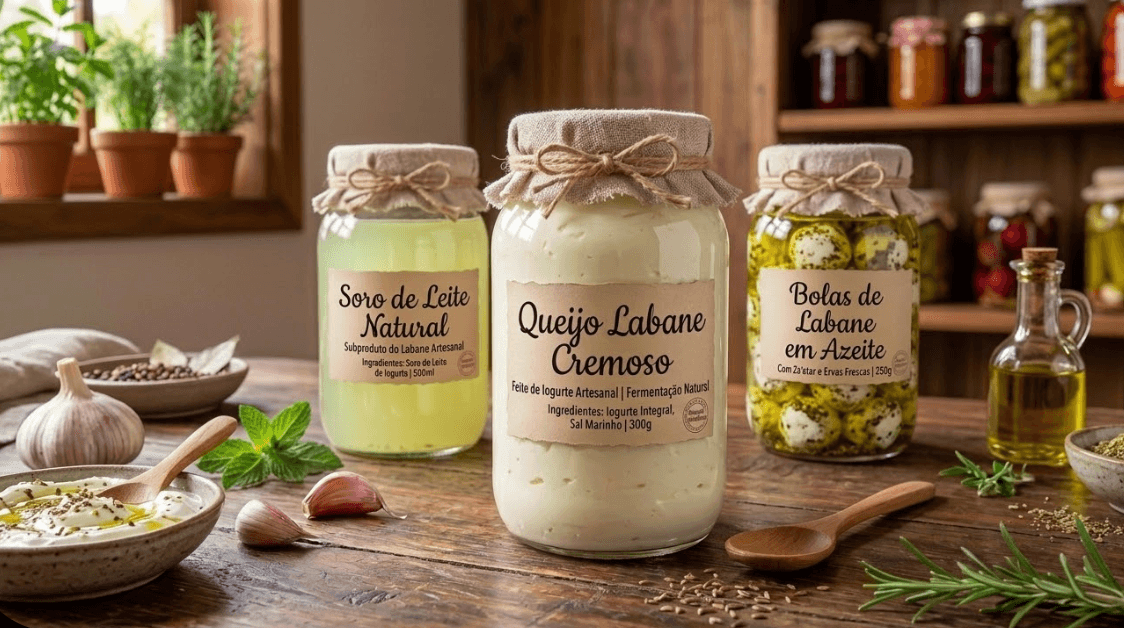 Queijo Labane Cremoso e Soro de Leite